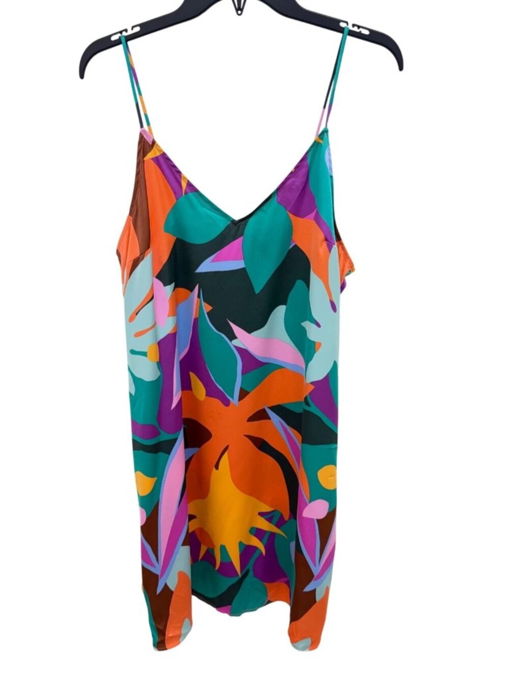 Stars Above Tropical Floral Slip Dress – Size M